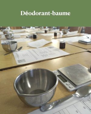 atelier diy deodorant baume naturel